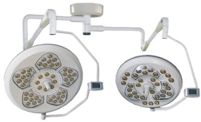 Ceiling armed double dome LED OT light B3/5